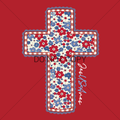 JesUSAves: FLORAL CROSS