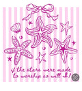 If The Stars Were Made To Worships So Will I: Pink