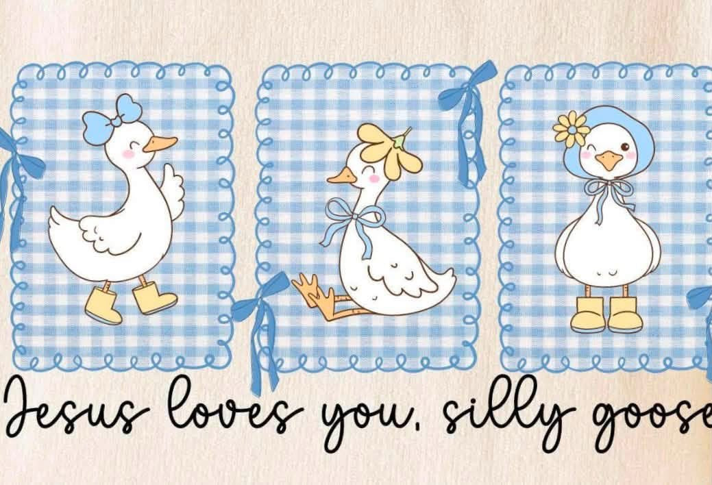 Jesus Loves You Silly Goose