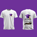 JESUS TOOK THE WHEEL I GRADUATED- CLASS OF 2026 PURPLE AND GOLD