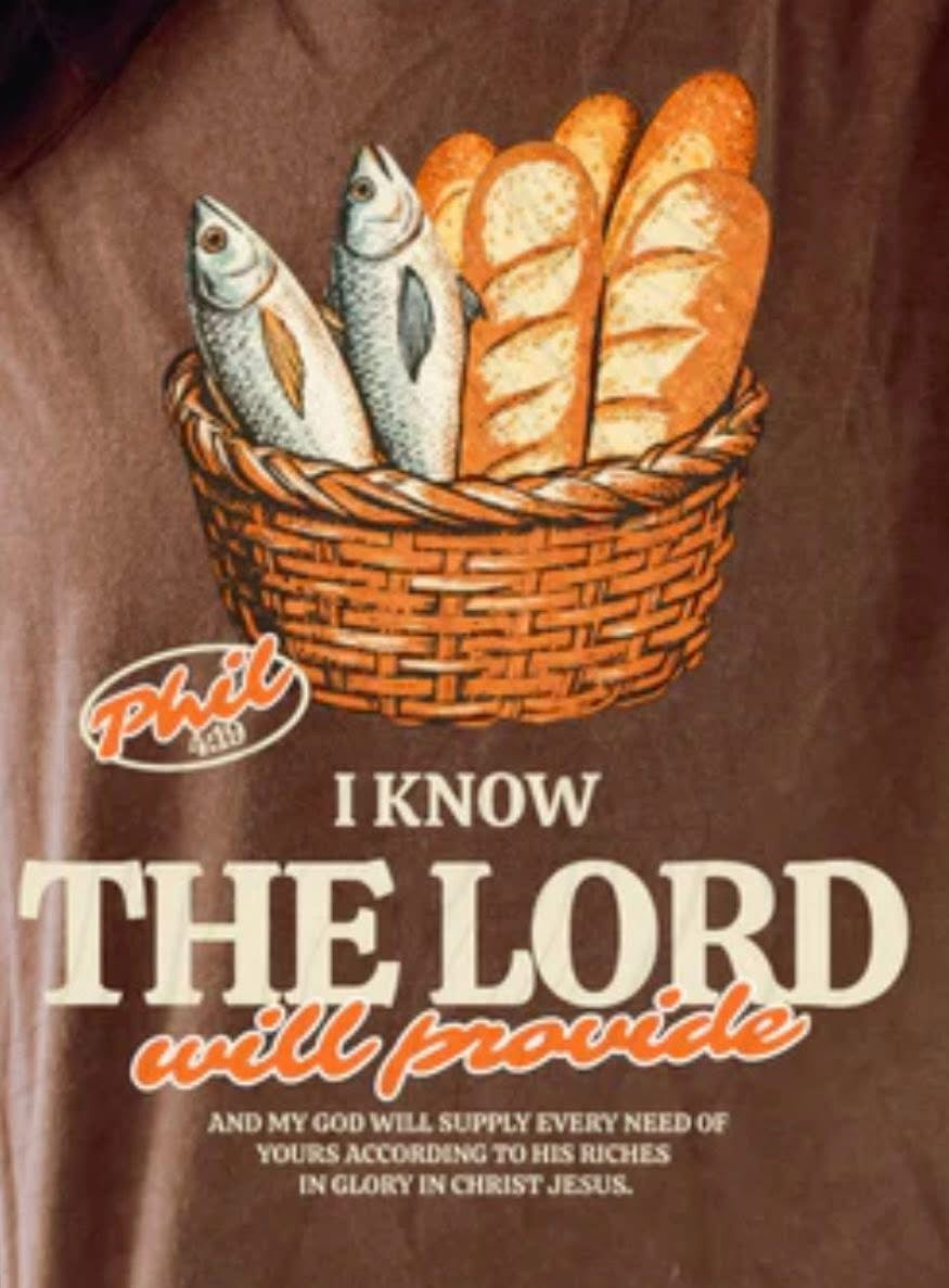 I Know The Lord Will Provide Philippians 4:19