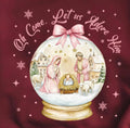 O Come Let Us Adore Him: Snowglobe