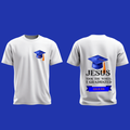 JESUS TOOK THE WHEEL I GRADUATED- CLASS OF 2026 BLUE AND ORANGE
