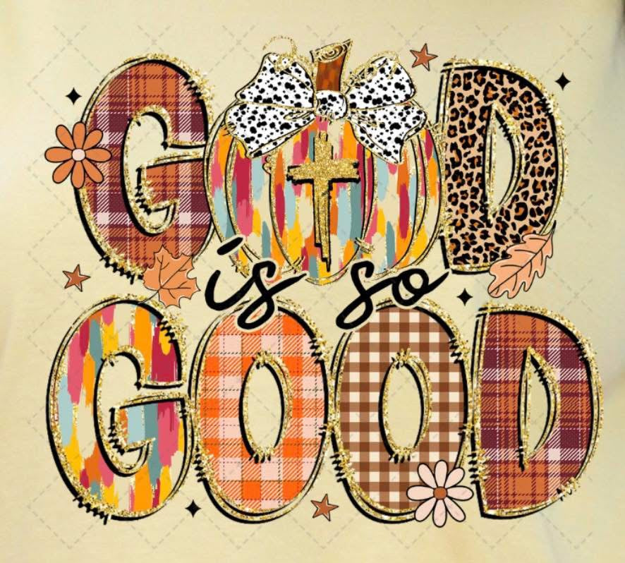 God Is So Good: Fall Faux Patchwork