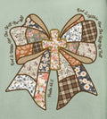 God Is Within Her She Will Not Fall: PATCHWORK BOW