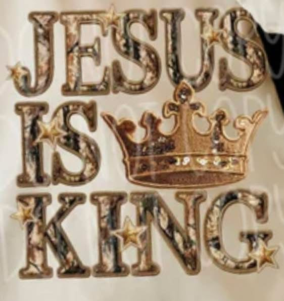 JESUS IS KING: CAMO