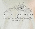 FAITH CAN MOVE mountains: BLACK FONT