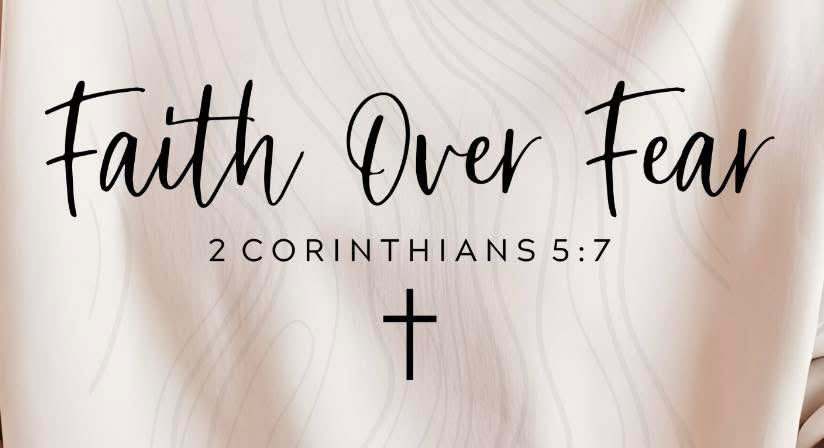 Faith Over Fear: BLACK FONT