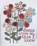 Jesus loves me, this I know: FAUX PATCHWORK