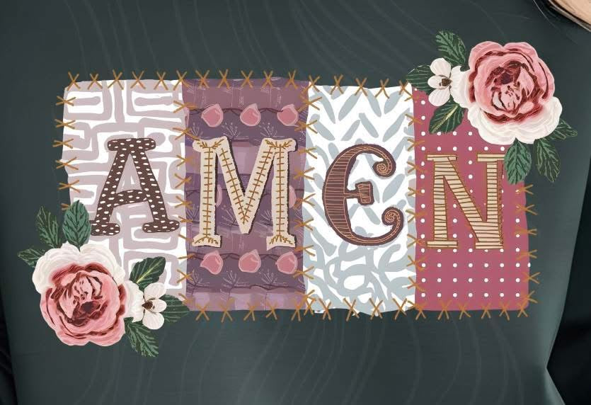 AMEN: FAUX PATCHWORK