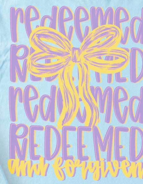 redeemed and forgiven
