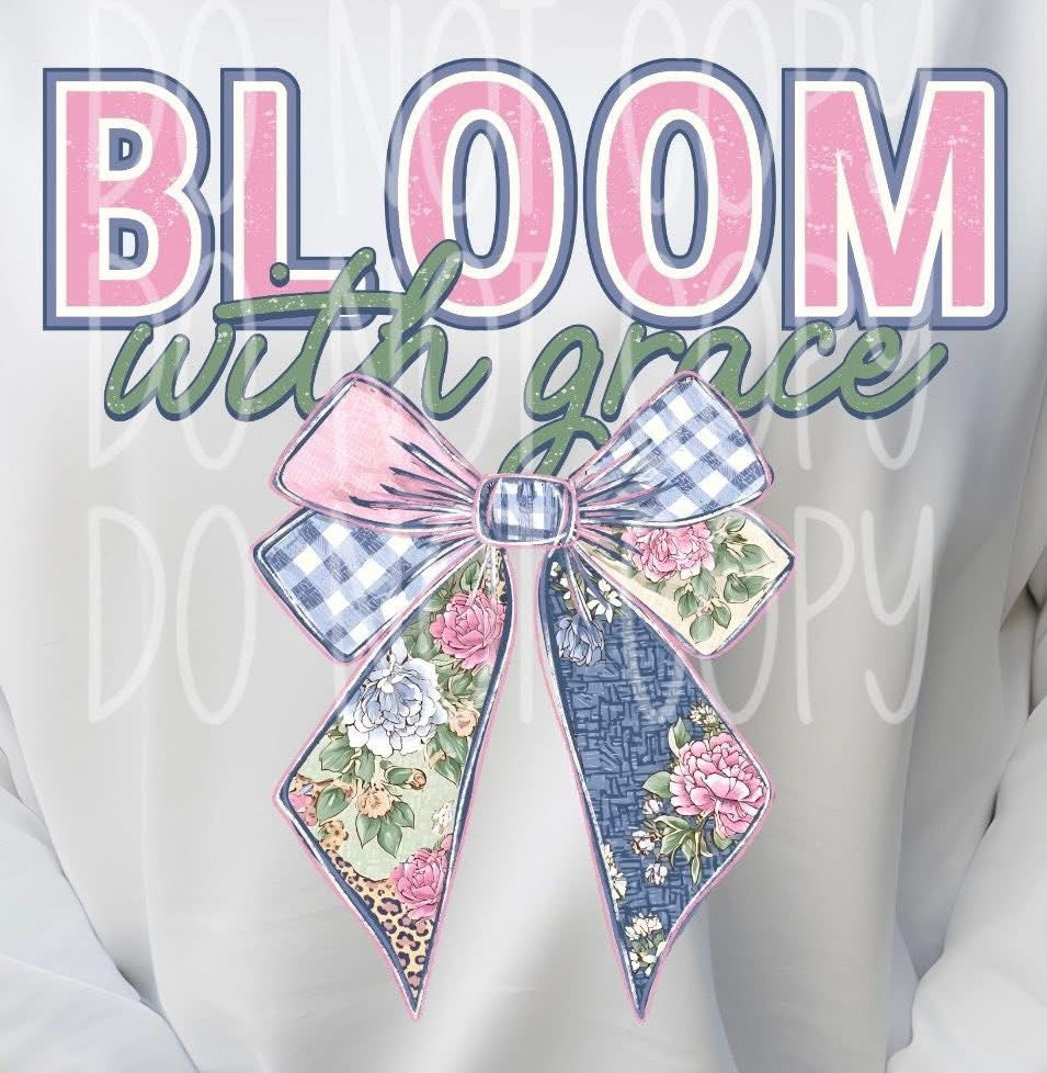 BLOOM with grace: Patchwork Bow