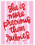 she is more precious than rubies: PINK STRIPES