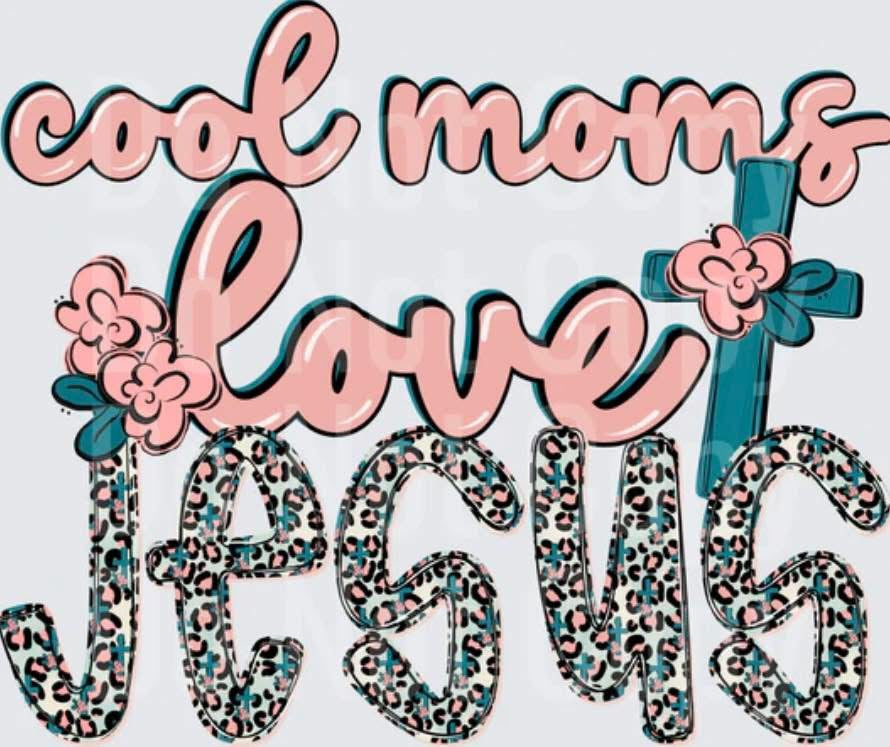cool moms love JESUS: LEOPARD PRINT
