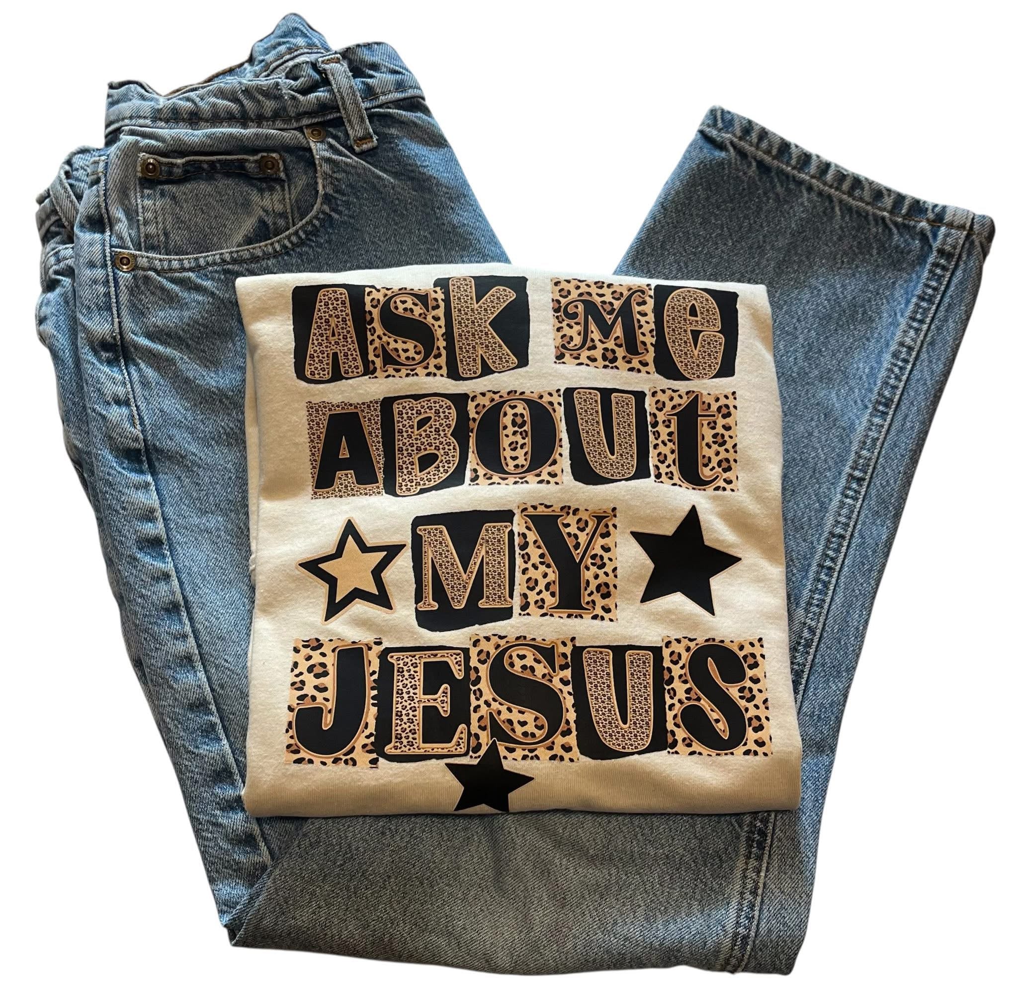 ASK ME ABOUT MY JESUS: LEOPARD