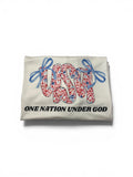 USA ONE NATION UNDER GOD: FLORAL