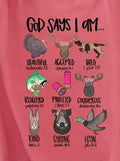 GOD SAYS I AM...