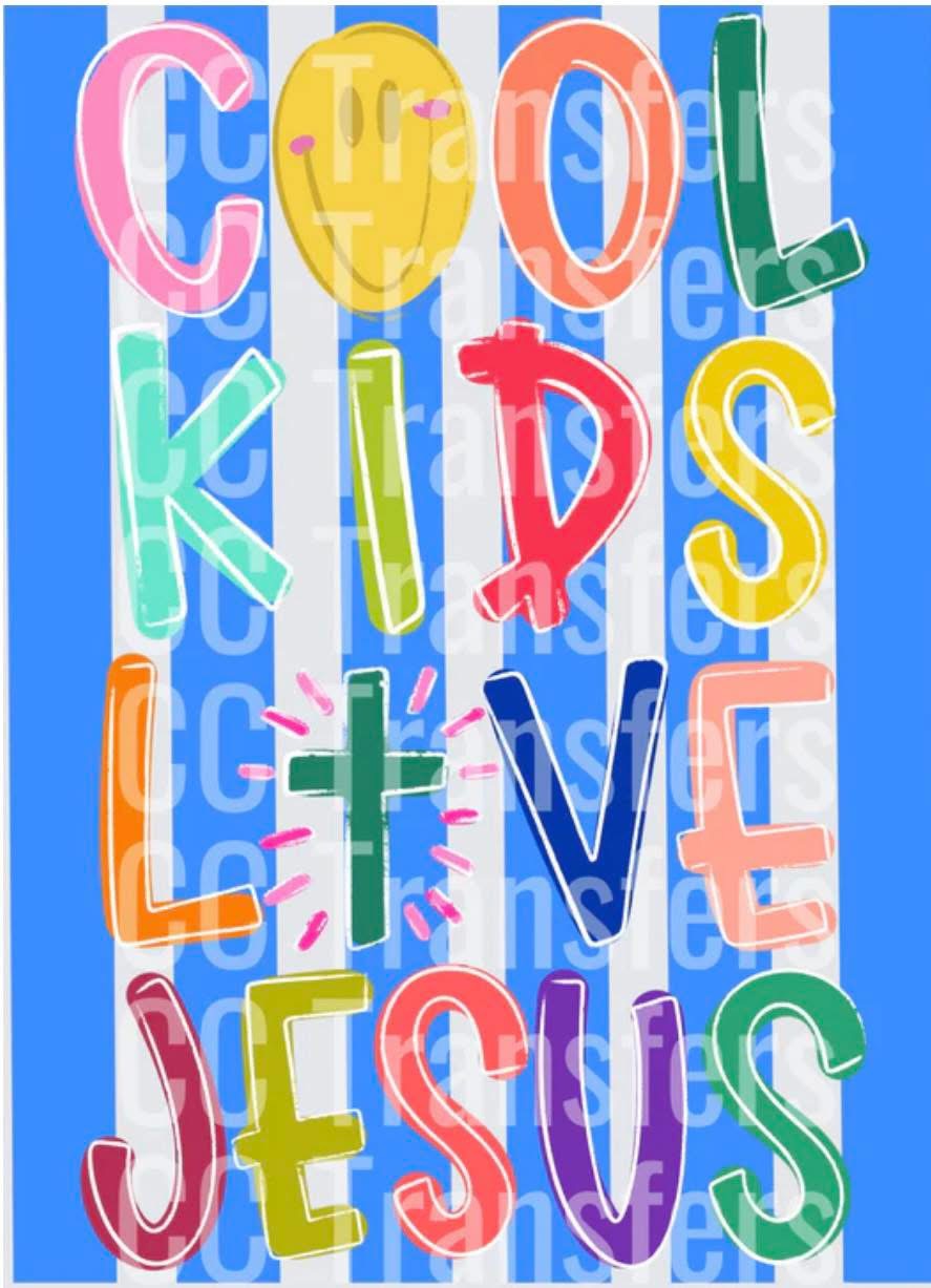 COOL KIDS LOVE JESUS: COLORFUL