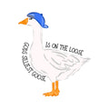 GODS SILLIEST GOOSE IS ON THE LOOSE: BLUE CAP