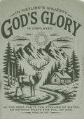 IN NATURE'S MAJESTY GOD'S GLORY IS DISPLAYED