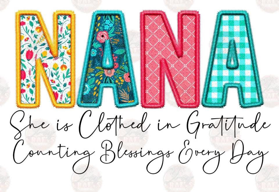 NANA: FAUX APPLIQUE