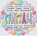 MAMAW: COLORFUL