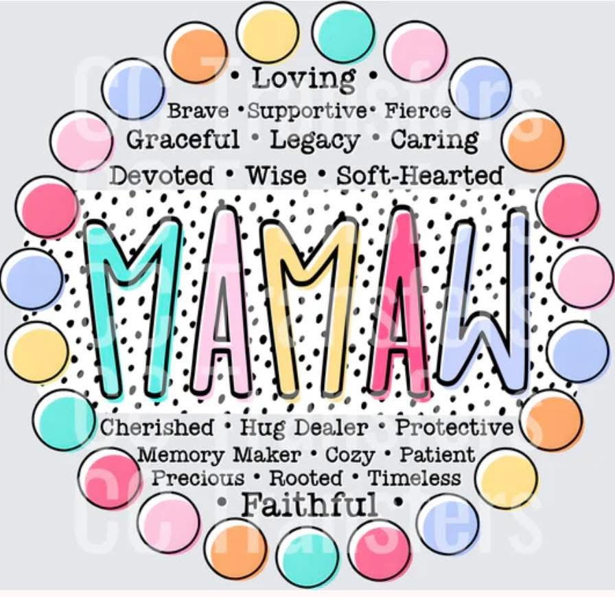 MAMAW: COLORFUL