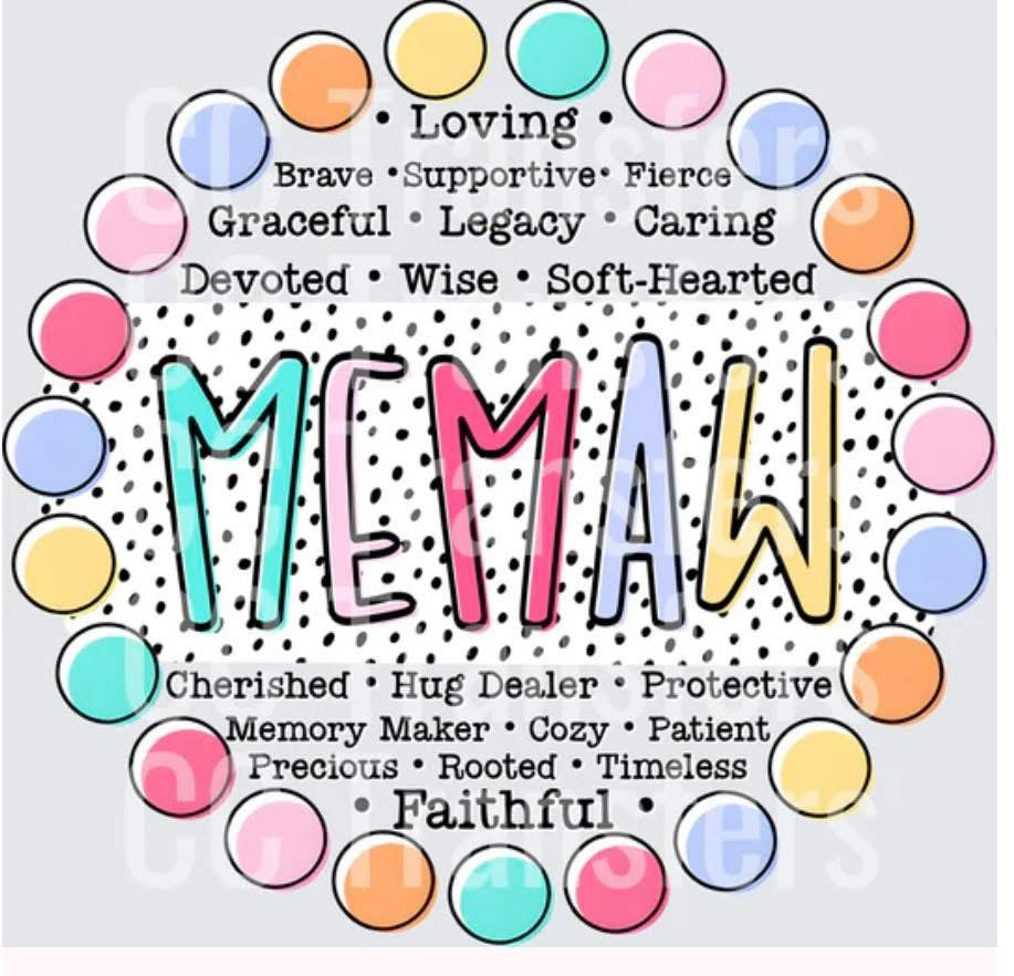 MEMAW: COLORFUL
