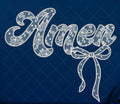Amen: WHITE LACE & BOW