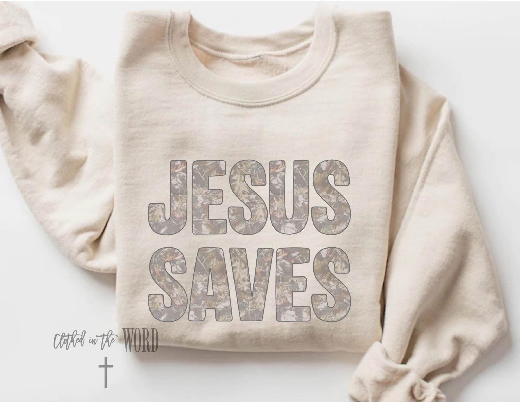Jesus Saves Camo